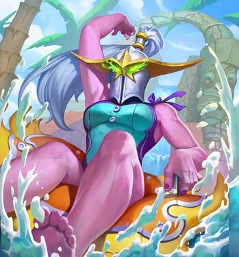 Pool Party Maiev, full art