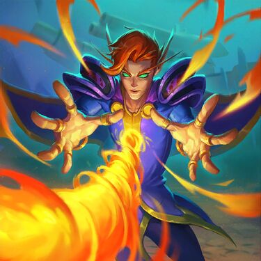 Pyromancer Dawngrasp, full art