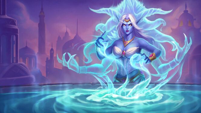 Queen Azshara, full art