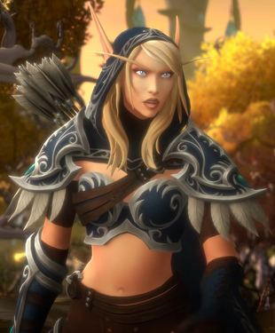 Ranger General Sylvanas in World of Warcraft
