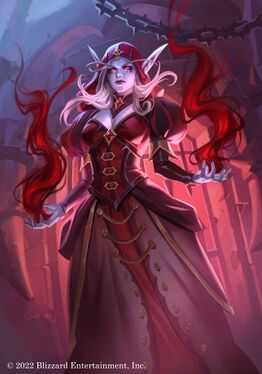 Sanguine Sylvanas, full art