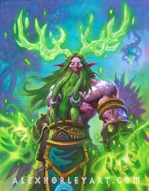 Shan'do Malfurion, full art
