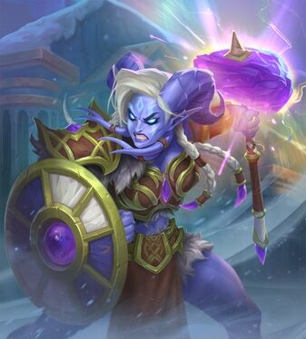 Shield Maiden Yrel, full art
