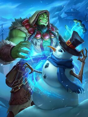 Snowman Thrall, full art