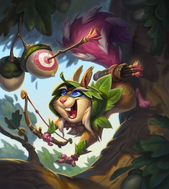 Squirrel Alleria, full art