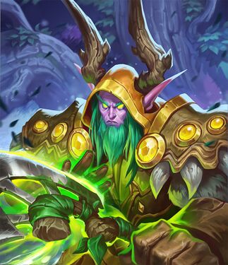 Storm's Rage Malfurion, full art