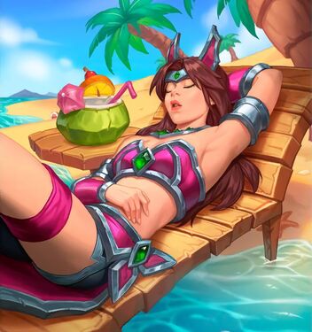 Sunlounger A. F. Kay, full art