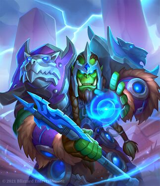 Ten Storm Thrall, full art