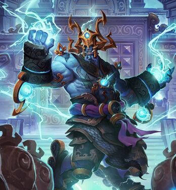 Lei Shen wielding the power of storms.