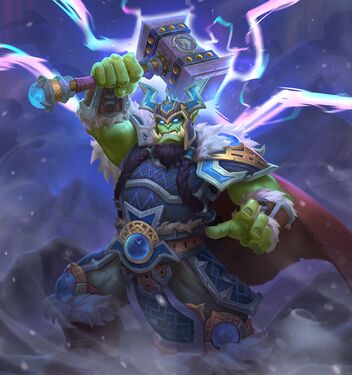 Thundercaller Thrall, full art