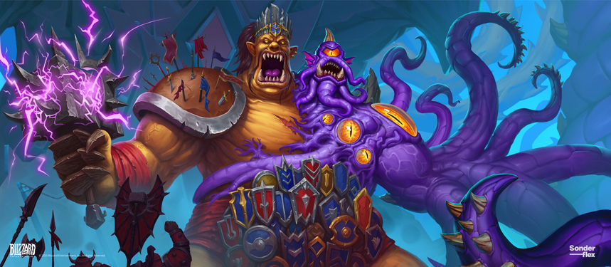 Twilight God Cho'gall, full art