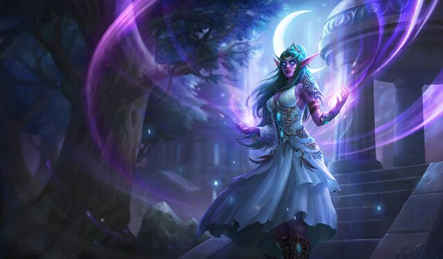 Tyrande Whisperwind, full art