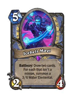 Карта Hearthstone «Icebelt Magi»