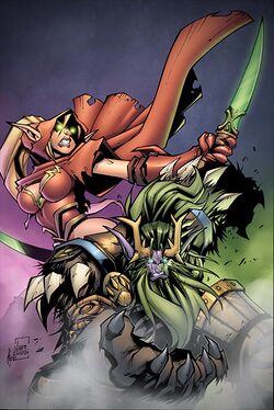 Valeera and Broll Bearmantle