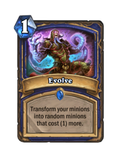 Карта Hearthstone «Evolve (Event)»