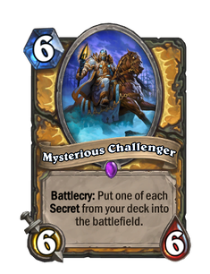 Карта Hearthstone «Mysterious Challenger (Event)»