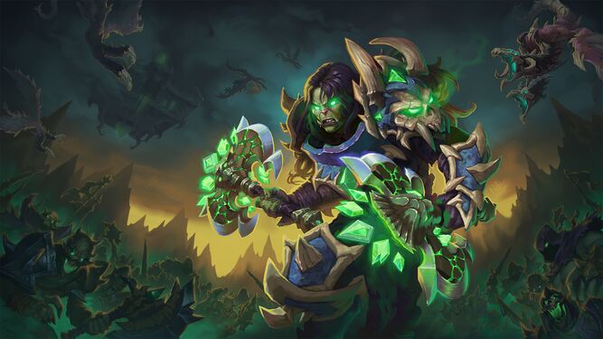 Warlord Draka, full art
