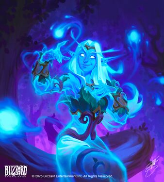 Whisperer Azshara, full art