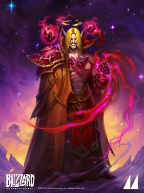 Wicked Prince Kael'thas, full art