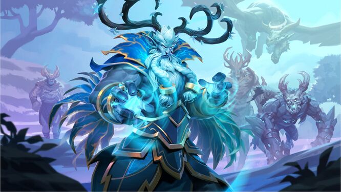 Winter Fury Malfurion, full art