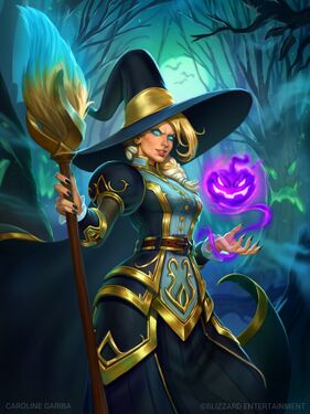 Witch Jaina, full art