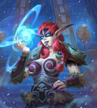 Zombie Queen Scarlet, full art