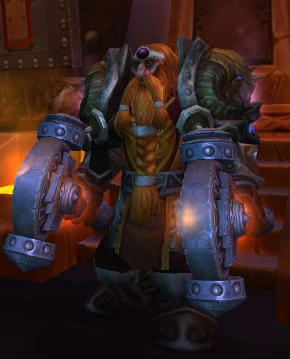 Magni in ''World of Warcraft'', prior to turning to diamond