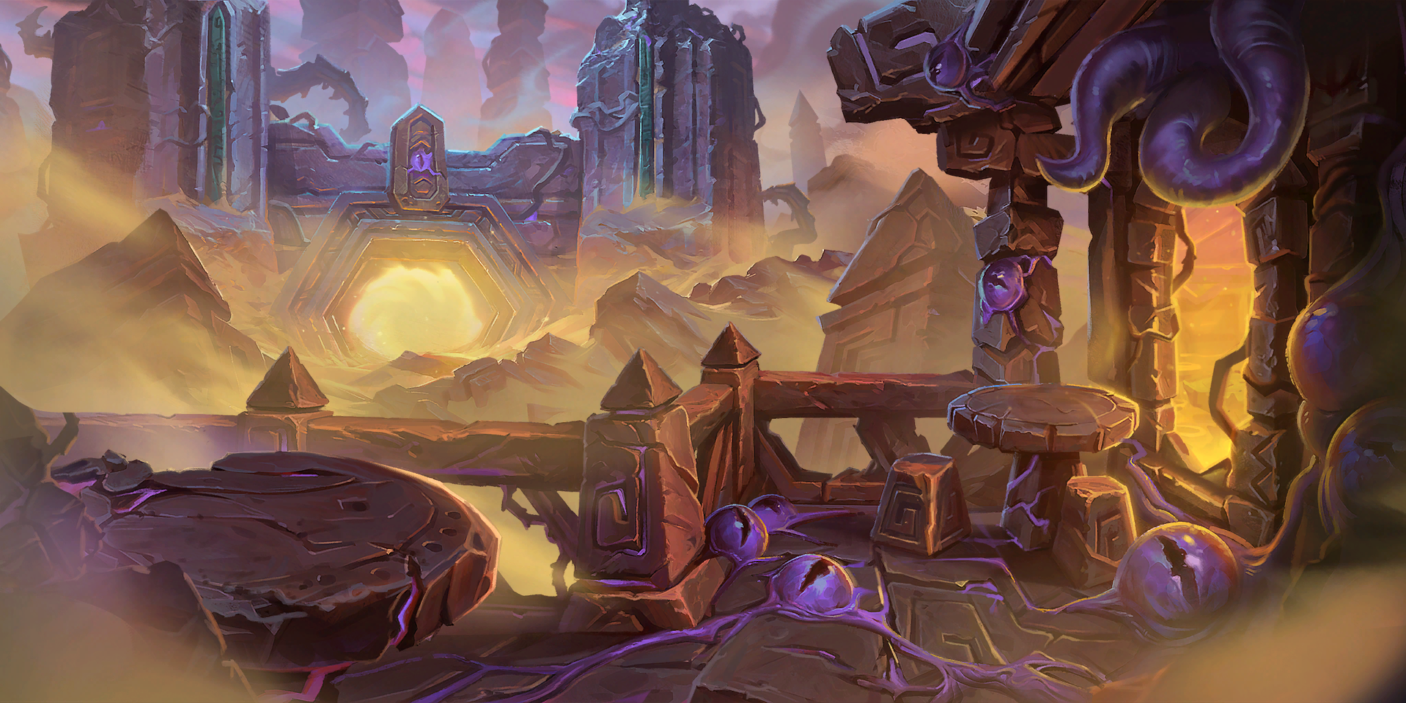 End Screen питомца «Zombie C'Thun»